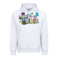 White Easter Day He is risen Urban Hoodie - OliviaCreatesArt