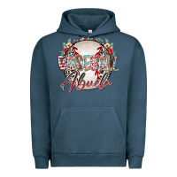 Pigment Midnight Navy baseball abuela Urban Hoodie - RacoonDesign