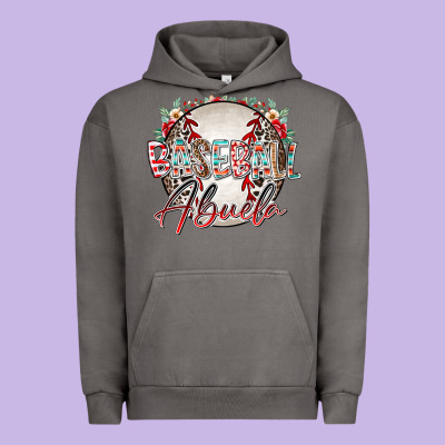 Baseball Abuela Urban Hoodie Designed By Racoondesign
