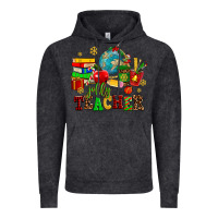 Vintage Black christmas jolly teachers Vintage Hoodie - AdoDesignShop