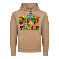 Vintage Coffee christmas jolly teachers Vintage Hoodie - AdoDesignShop