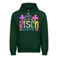 Foreset Green Easter Day He is risen indeed Urban Hoodie - OliviaCreatesArt