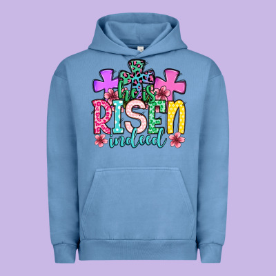 Easter Day He Is Risen Indeed Urban Hoodie Designed By Oliviacreatesart