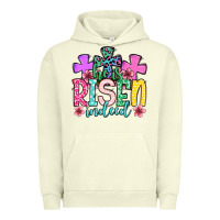 Pigment Pistachio Easter Day He is risen indeed Urban Hoodie - OliviaCreatesArt