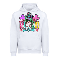White Easter Day He is risen indeed Urban Hoodie - OliviaCreatesArt