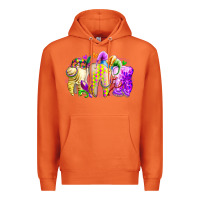 Carrot mardi gras tooth Premium Hoodie - RacoonDesign