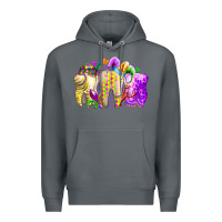 Rock mardi gras tooth Premium Hoodie - RacoonDesign