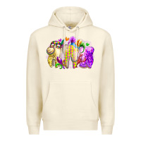 Sandshell mardi gras tooth Premium Hoodie - RacoonDesign
