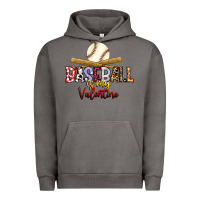 Pigment Tornado baseball is my valentine Urban Hoodie - RacoonDesign