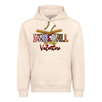 Sandshell baseball is my valentine Urban Hoodie - RacoonDesign