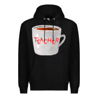 Black teachers mug  fa element Premium Hoodie - FaDigitalArtStudio