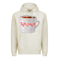 Oatmeal Heather teachers mug  fa element Premium Hoodie - FaDigitalArtStudio