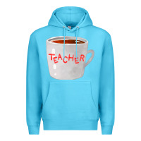 Ocean Blue teachers mug  fa element Premium Hoodie - FaDigitalArtStudio