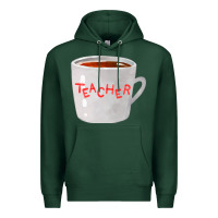 Sports Green teachers mug  fa element Premium Hoodie - FaDigitalArtStudio