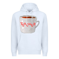White teachers mug  fa element Premium Hoodie - FaDigitalArtStudio