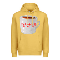 Antique Gold teachers mug  fa element Premium Hoodie - FaDigitalArtStudio