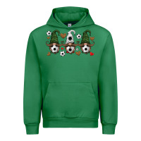 Emerald soccer gnome Urban Hoodie - HRA Design Shop