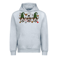 Heather Grey soccer gnome Urban Hoodie - HRA Design Shop