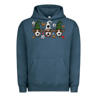 Pigment Midnight Navy soccer gnome Urban Hoodie - HRA Design Shop