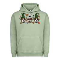 Pigment Oil Green soccer gnome Urban Hoodie - HRA Design Shop