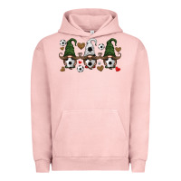 Pigment Salmon soccer gnome Urban Hoodie - HRA Design Shop