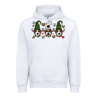 White soccer gnome Urban Hoodie - HRA Design Shop