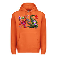 Carrot mardi gras Premium Hoodie - RacoonDesign