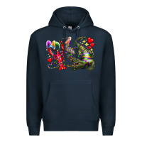 Navy mardi gras Premium Hoodie - RacoonDesign