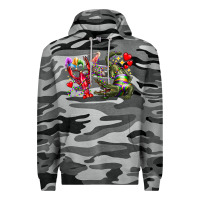 Slate Camo mardi gras Premium Hoodie - RacoonDesign