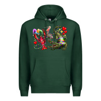 Sports Green mardi gras Premium Hoodie - RacoonDesign