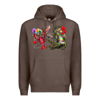Coffee mardi gras Premium Hoodie - RacoonDesign