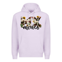 Lilac mexico state cowhide serape cactus Premium Hoodie - RanaPortraitStore