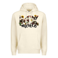 Sandshell mexico state cowhide serape cactus Premium Hoodie - RanaPortraitStore