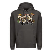 Smoke mexico state cowhide serape cactus Premium Hoodie - RanaPortraitStore