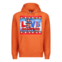 Carrot love america gnome Premium Hoodie - HRA Design Shop