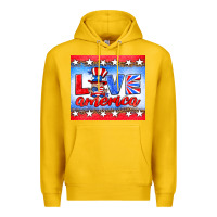 Lemon love america gnome Premium Hoodie - HRA Design Shop