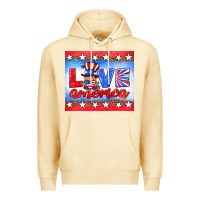 Pina Colada love america gnome Premium Hoodie - HRA Design Shop