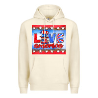 Sandshell love america gnome Premium Hoodie - HRA Design Shop