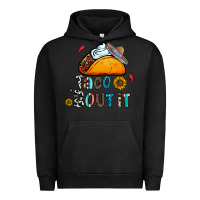 Pigment Black taco bout it Urban Hoodie - CowhideDigitalArt