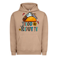 Pigment Burro taco bout it Urban Hoodie - CowhideDigitalArt
