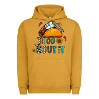 Pigment Peanut Butter taco bout it Urban Hoodie - CowhideDigitalArt