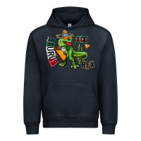 Navy taco saurus rex Urban Hoodie - CowhideDigitalArt