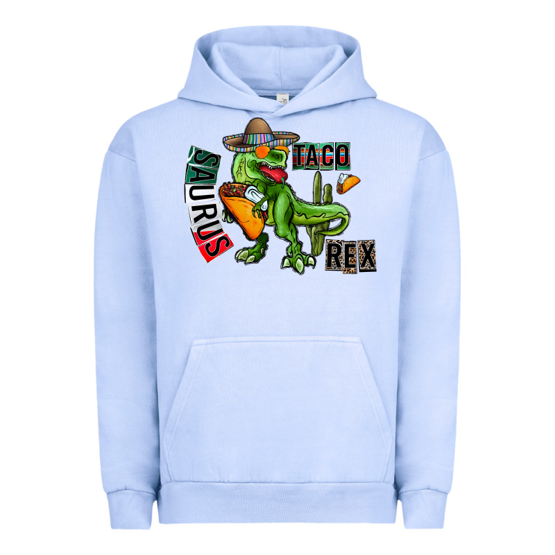 Taco Saurus Rex Urban Hoodie by CowhideDigitalArt | Teevron