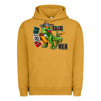 Pigment Peanut Butter taco saurus rex Urban Hoodie - CowhideDigitalArt