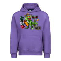 Tulip taco saurus rex Urban Hoodie - CowhideDigitalArt