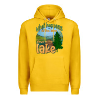 Lemon what happens at the lake stays at the lake Premium Hoodie - HRA Design Shop