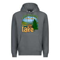 Rock what happens at the lake stays at the lake Premium Hoodie - HRA Design Shop