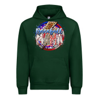 Foreset Green baseball mama Urban Hoodie - RacoonDesign