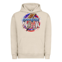 Pigment French Oak baseball mama Urban Hoodie - RacoonDesign
