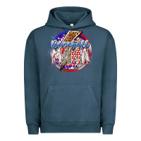 Pigment Midnight Navy baseball mama Urban Hoodie - RacoonDesign
